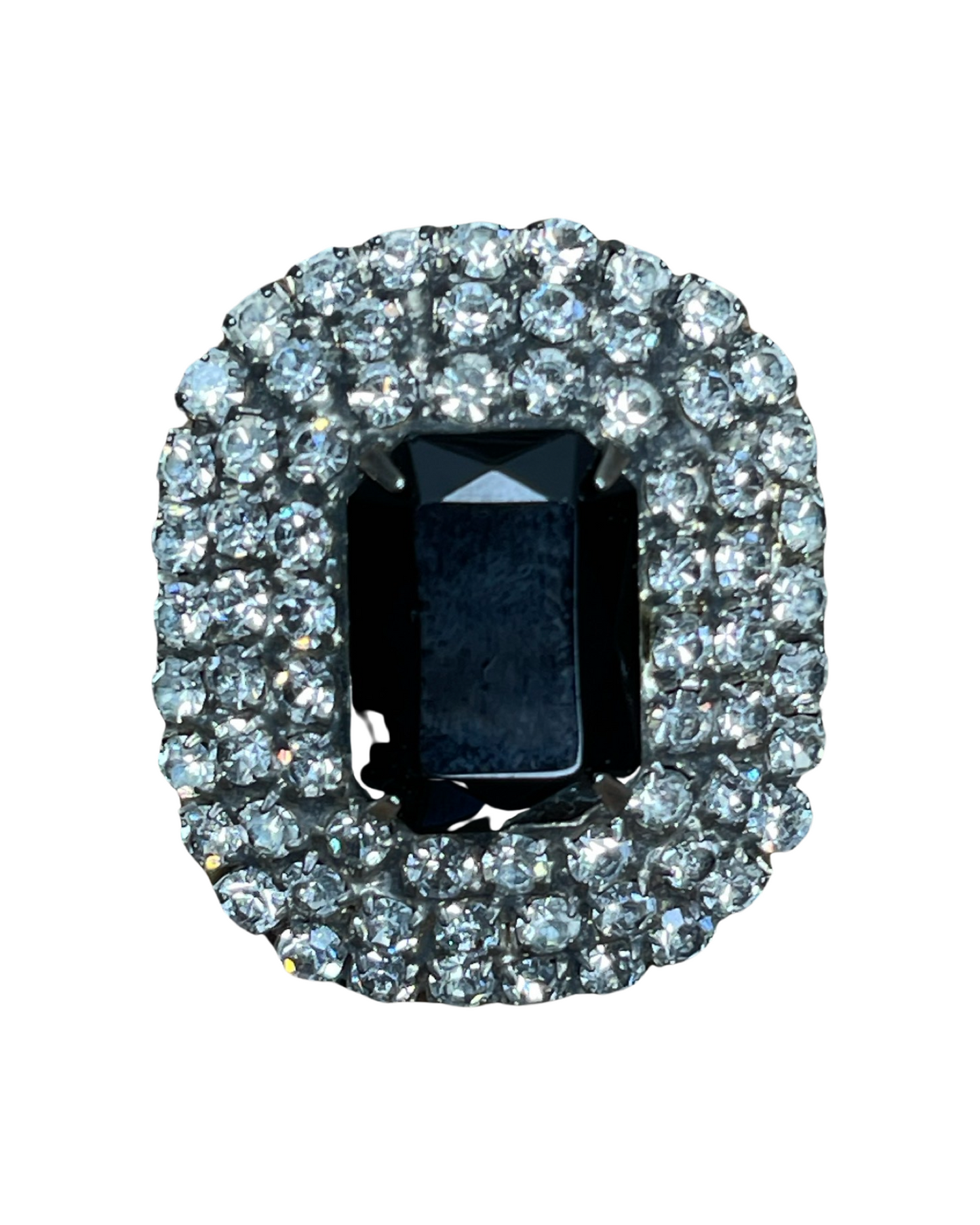 Glam Vintage Rhinestone Earrings