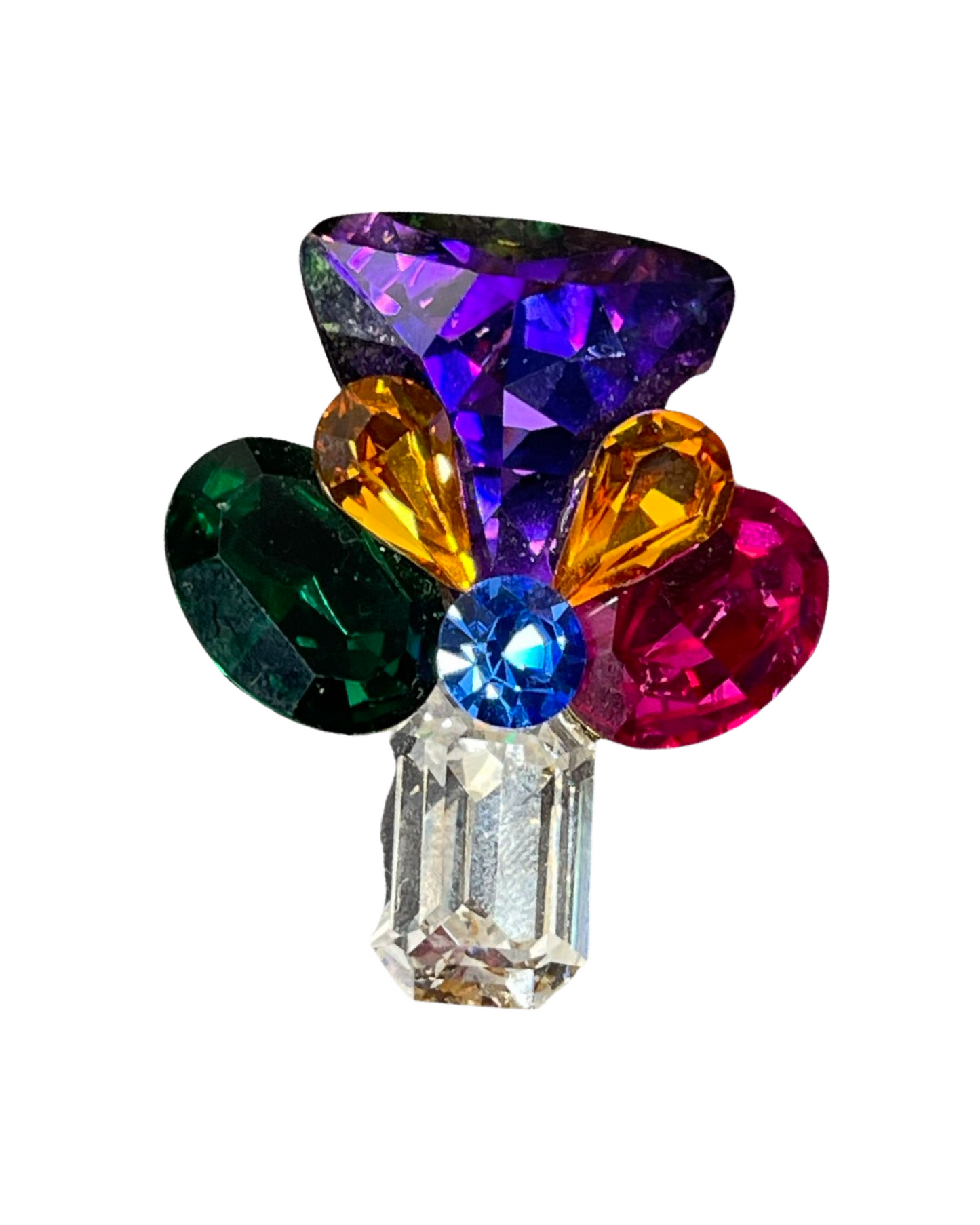 Fab Multi Color c.1980’s Earrings