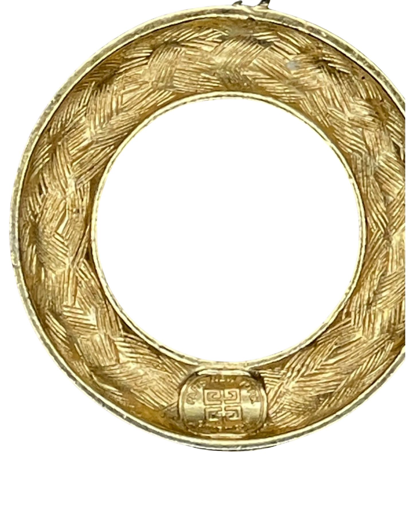 Vintage GIVENCHY Gold Earrings