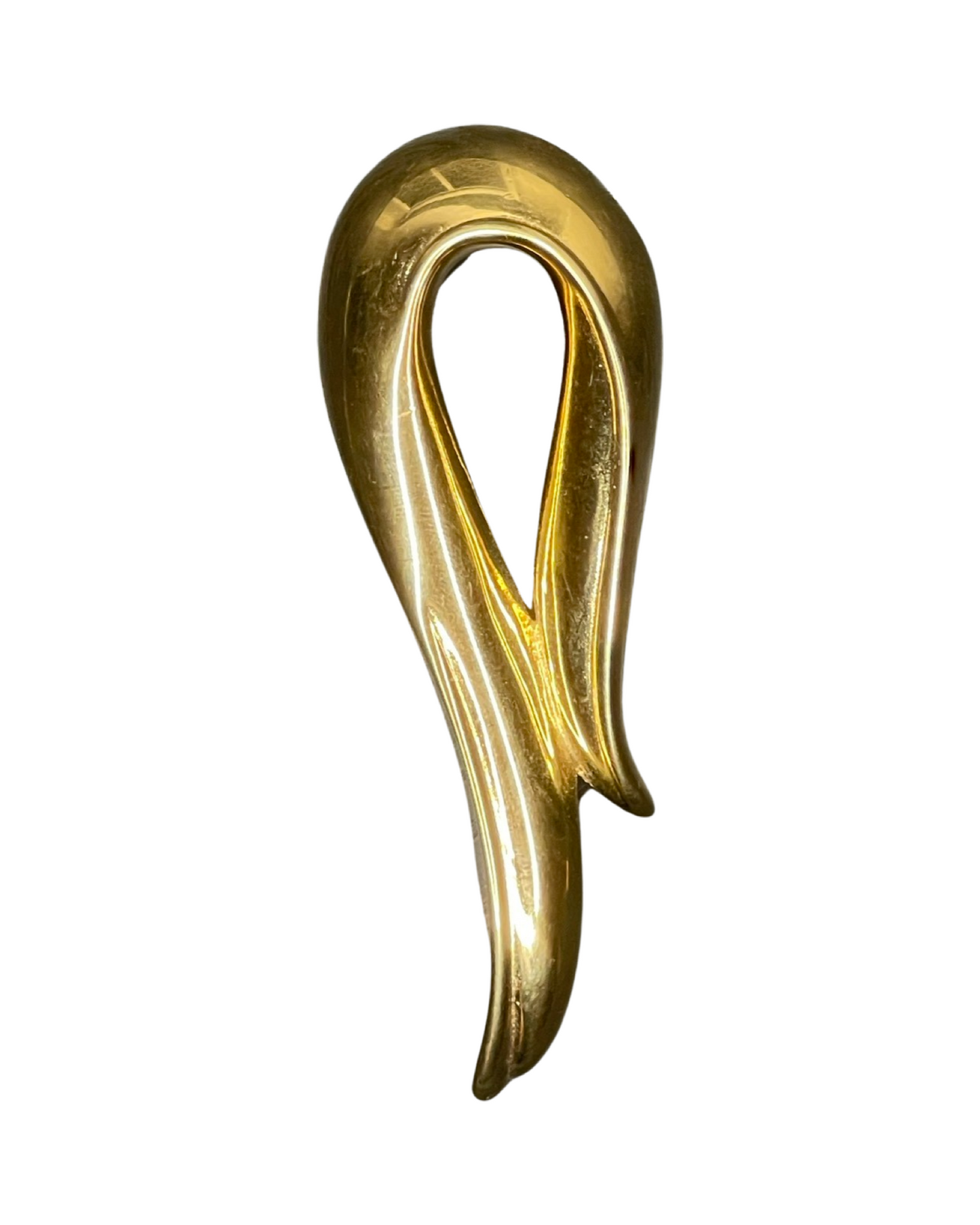 Large Vintage Givenchy Gold Brooch