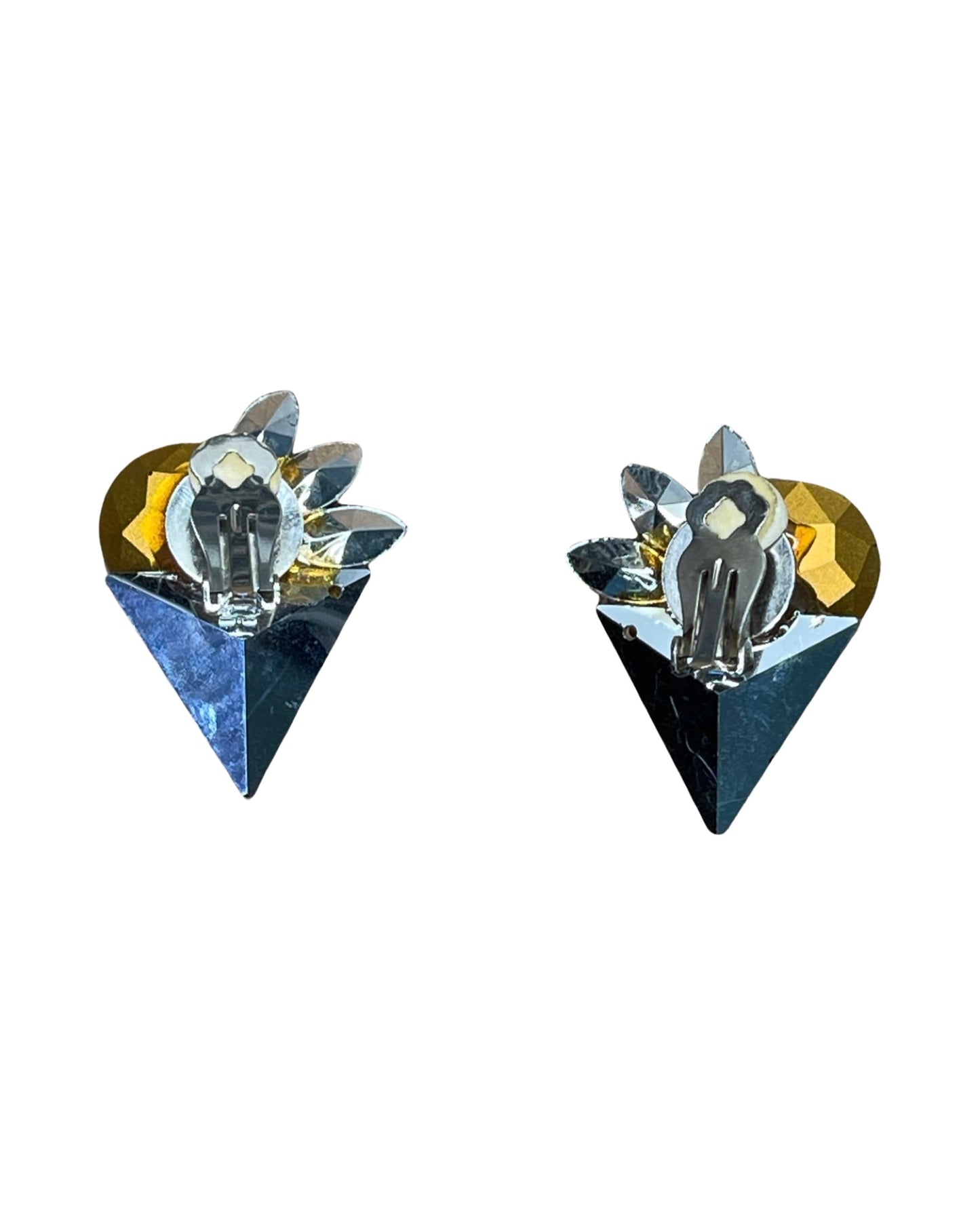 Fabulous c. 1980’s Vintage Designer Style Earrings