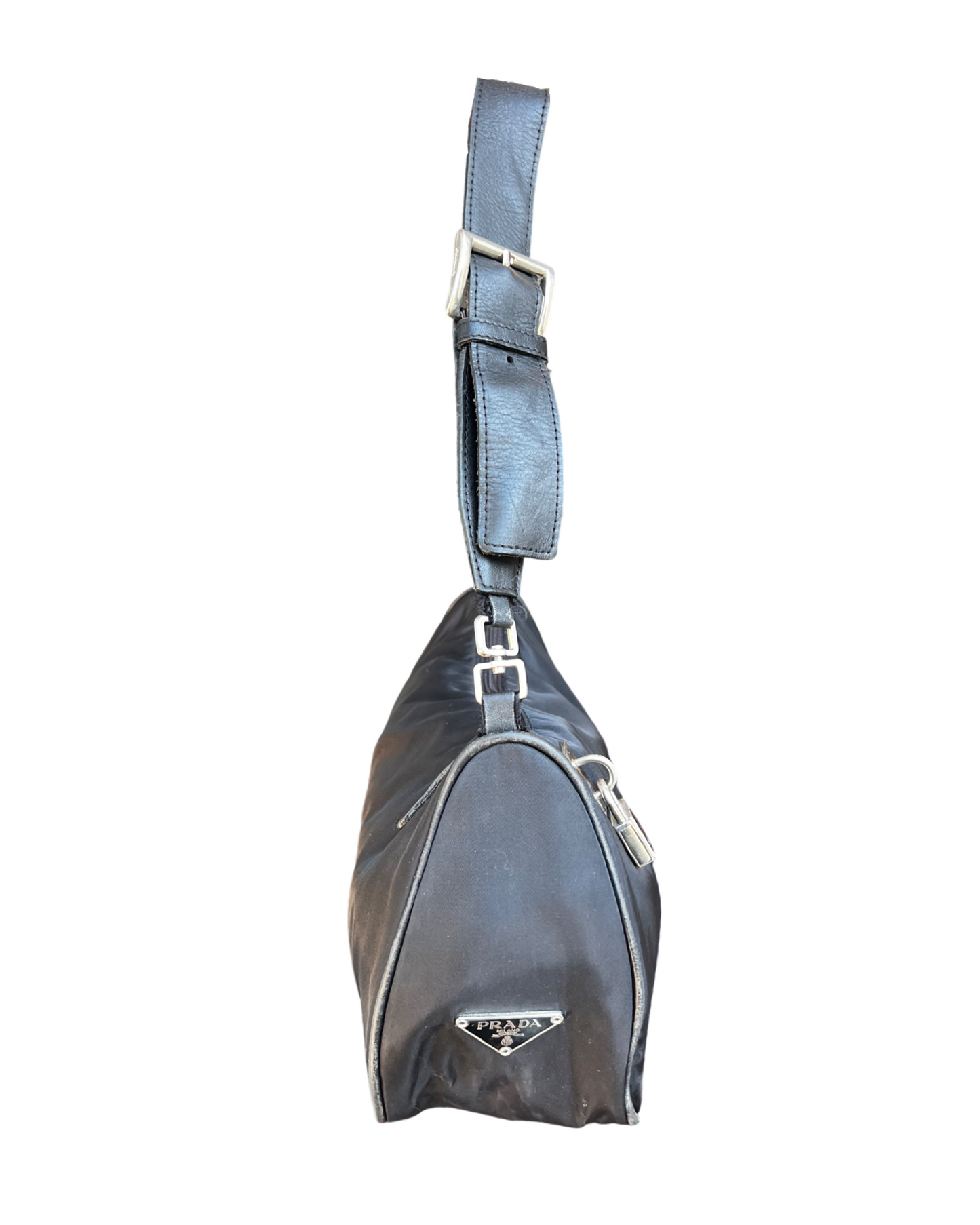 Prada 1990s Nylon Baguette Purse