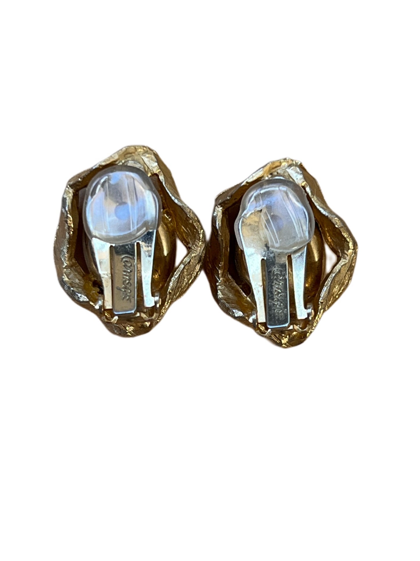Hattie Carnegie Signed ClipOns