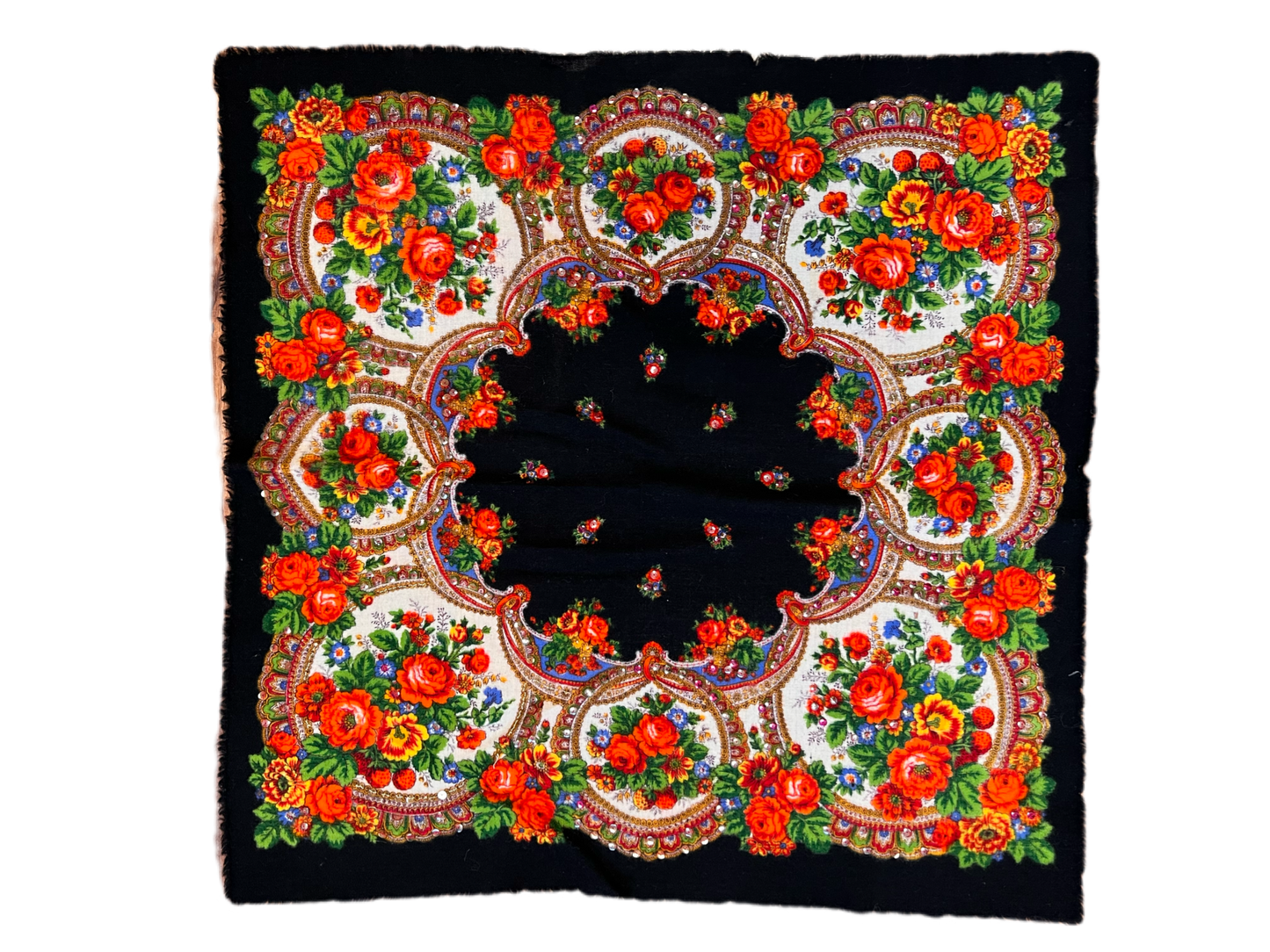100% Pure Wool Swiss Scarf