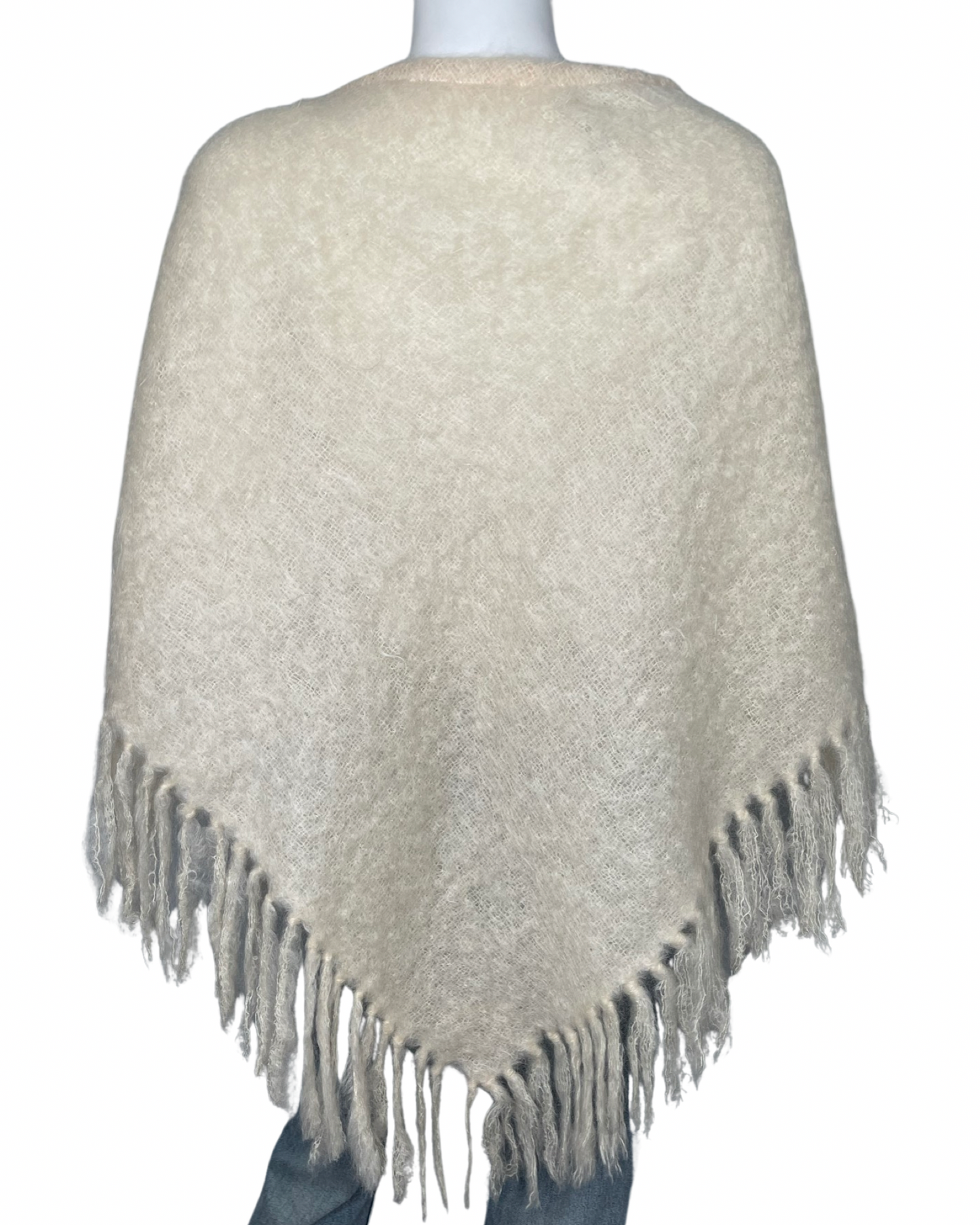 Vintage Mohair Scottish Poncho