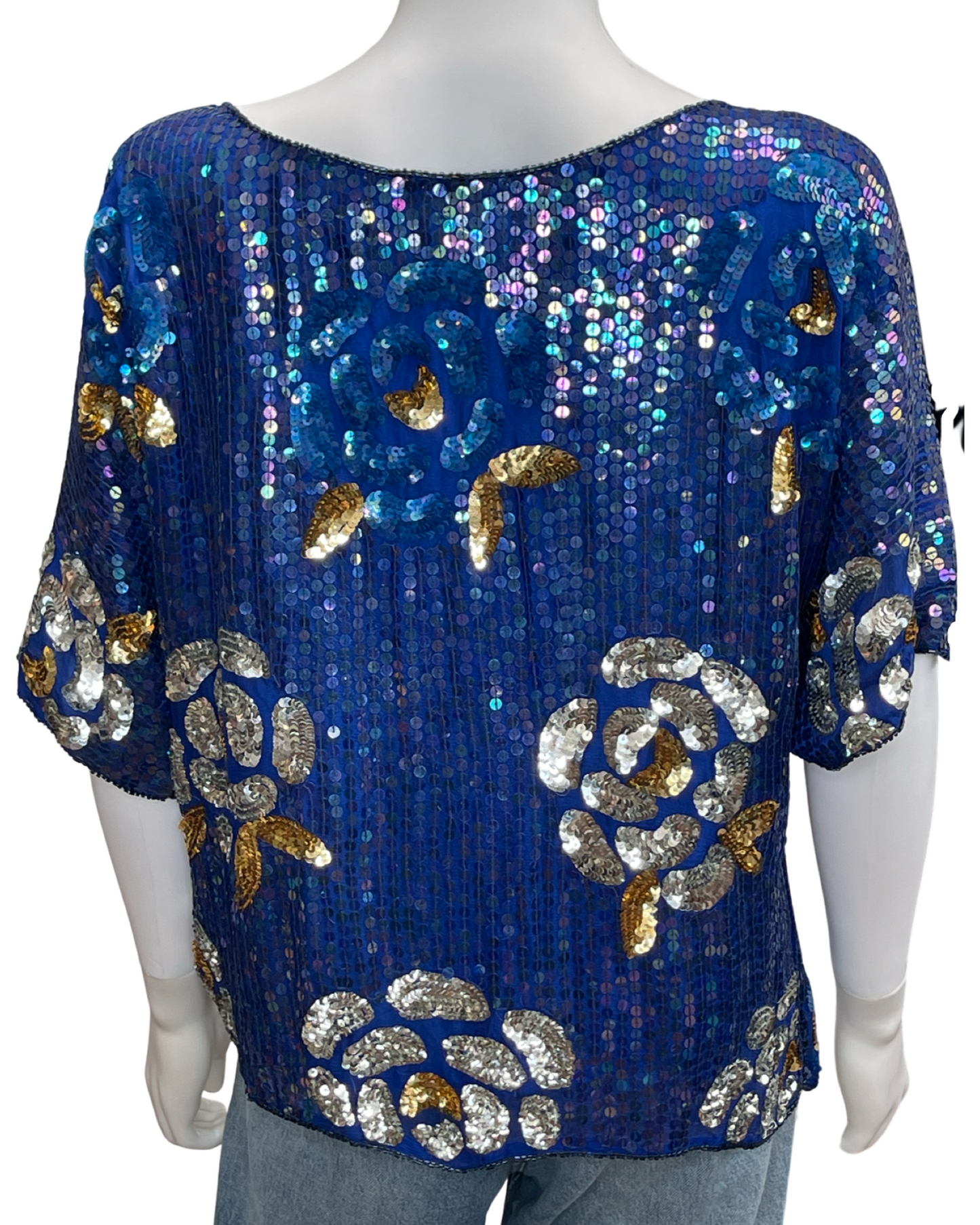 Vintage Sequin Top