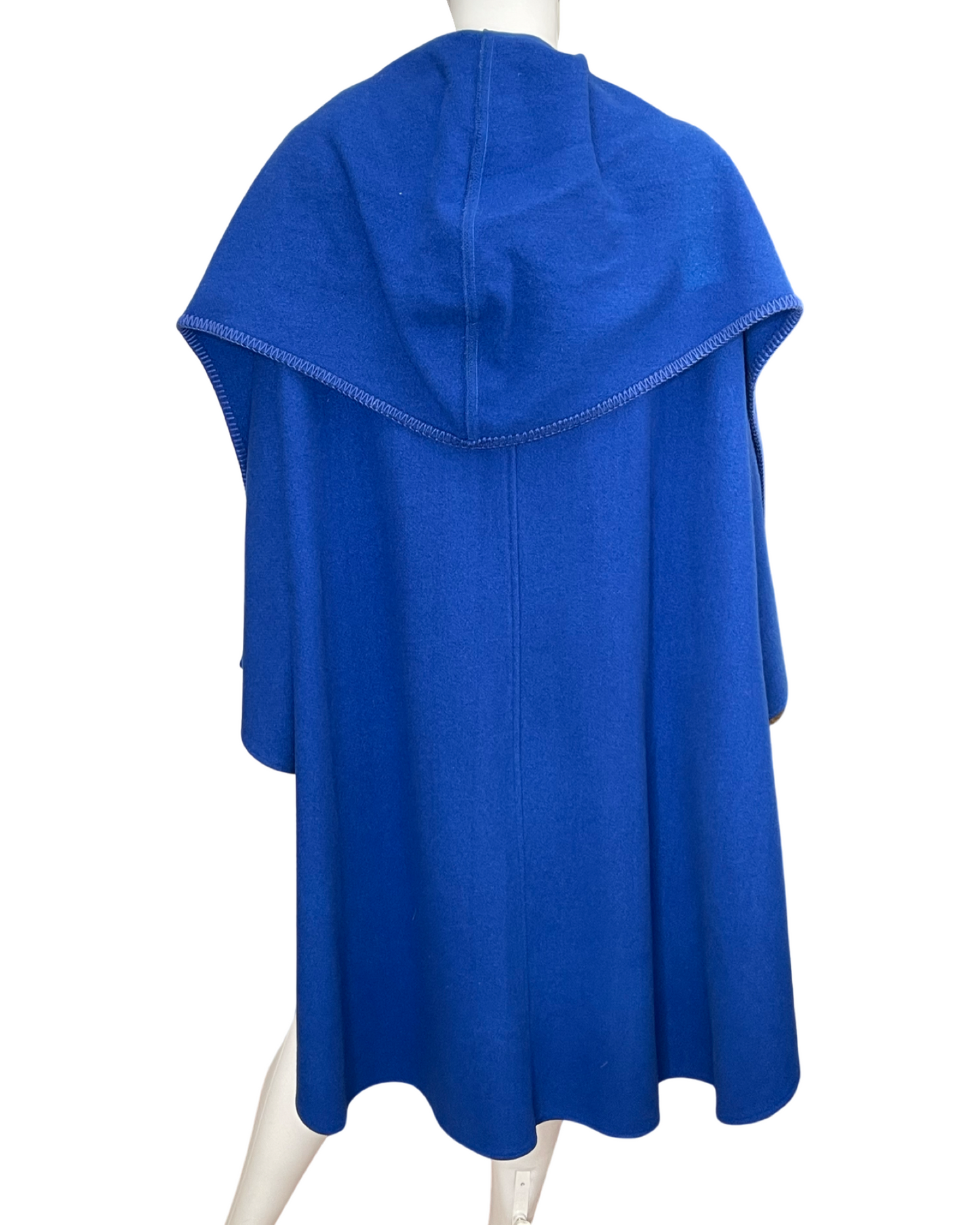 Vintage Dani Colby Wool Blend Cape Coat