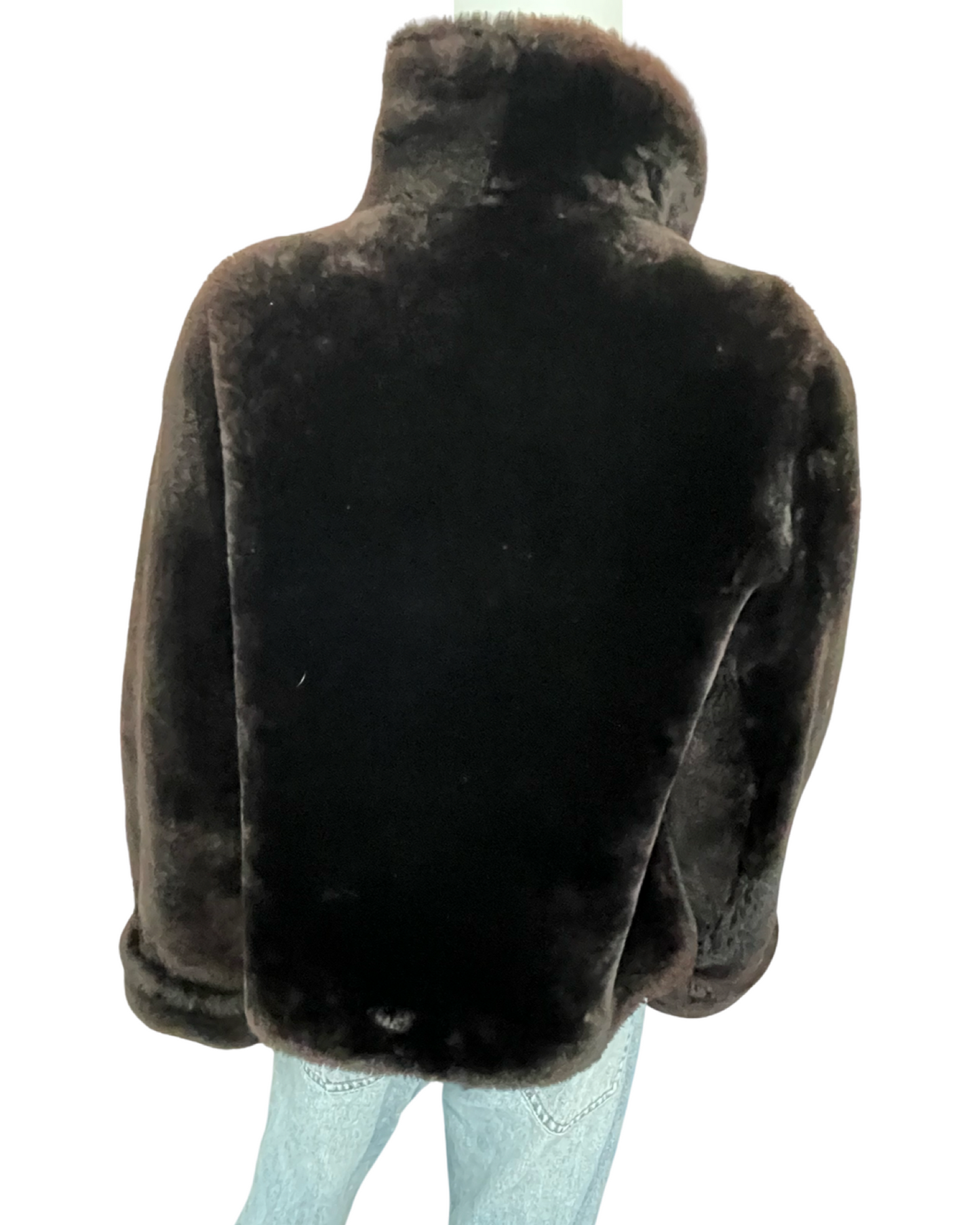 Vintage Mouton Fur Coat