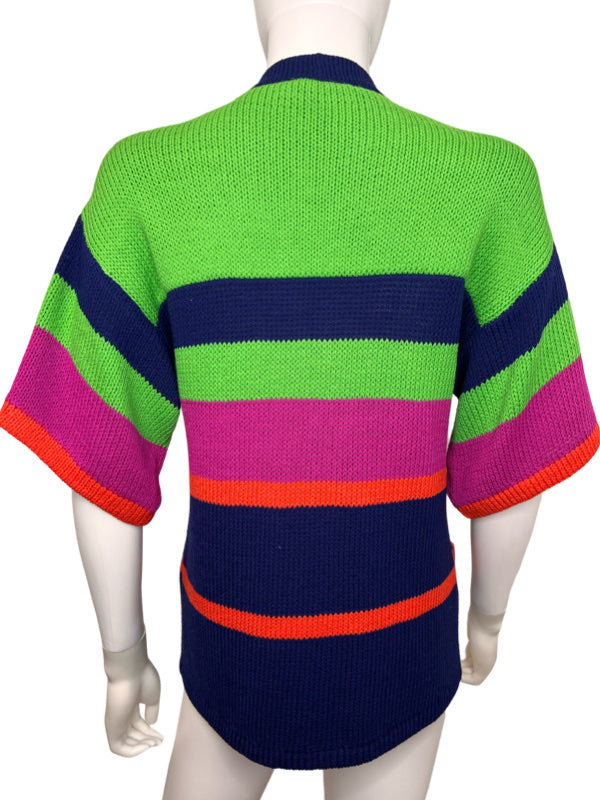 Marie St. John Color Block Knit Sweater