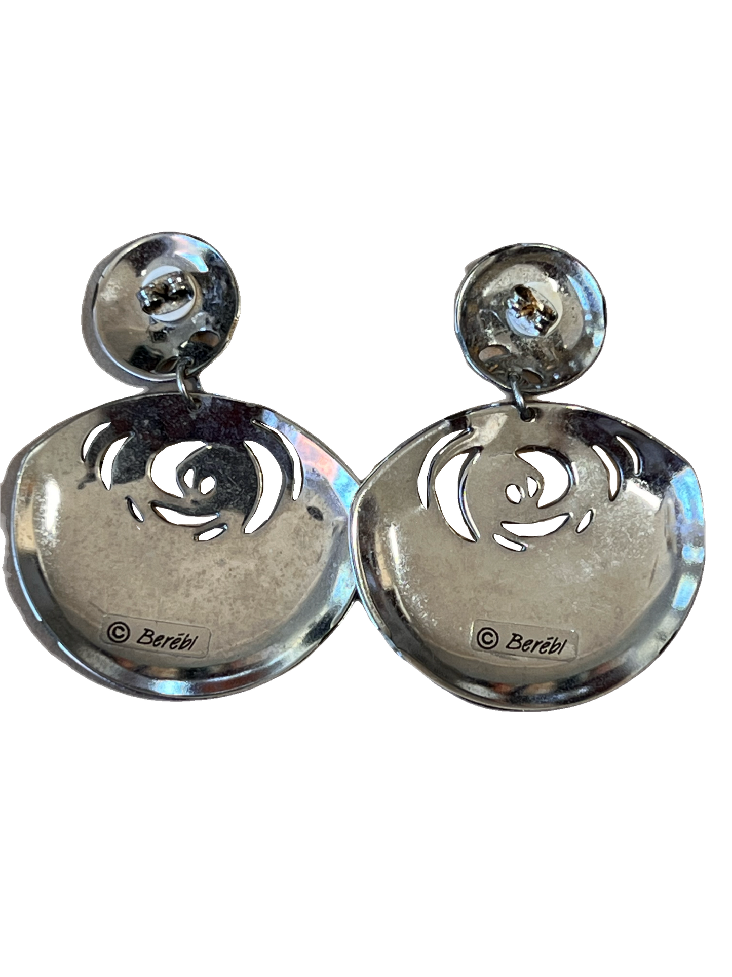 Berébi Blue and Silver Earrings