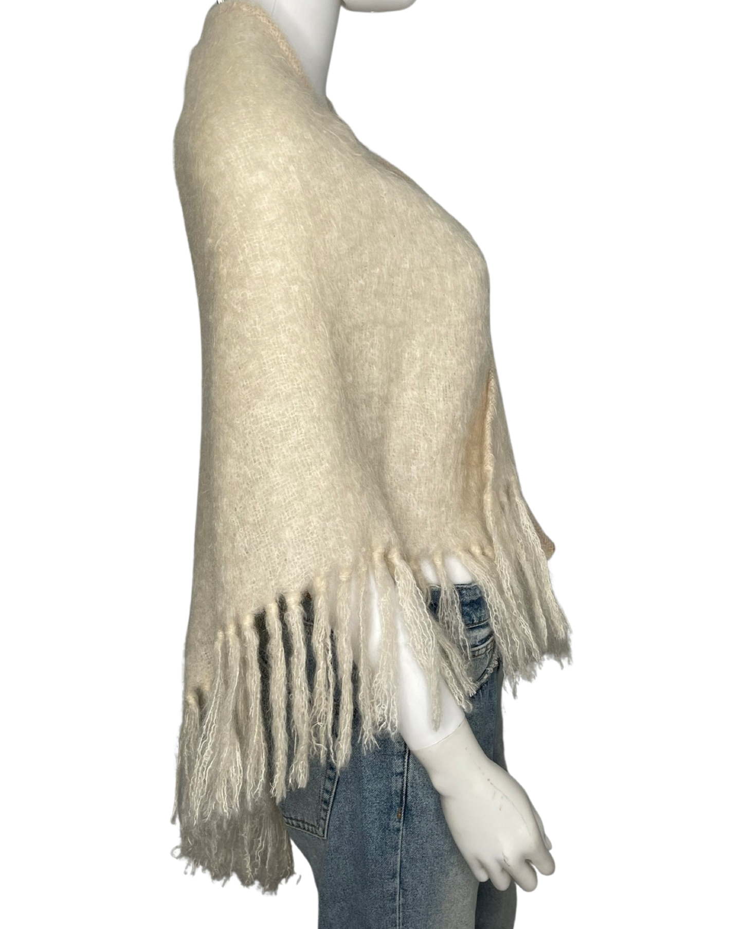 Vintage Mohair Scottish Poncho