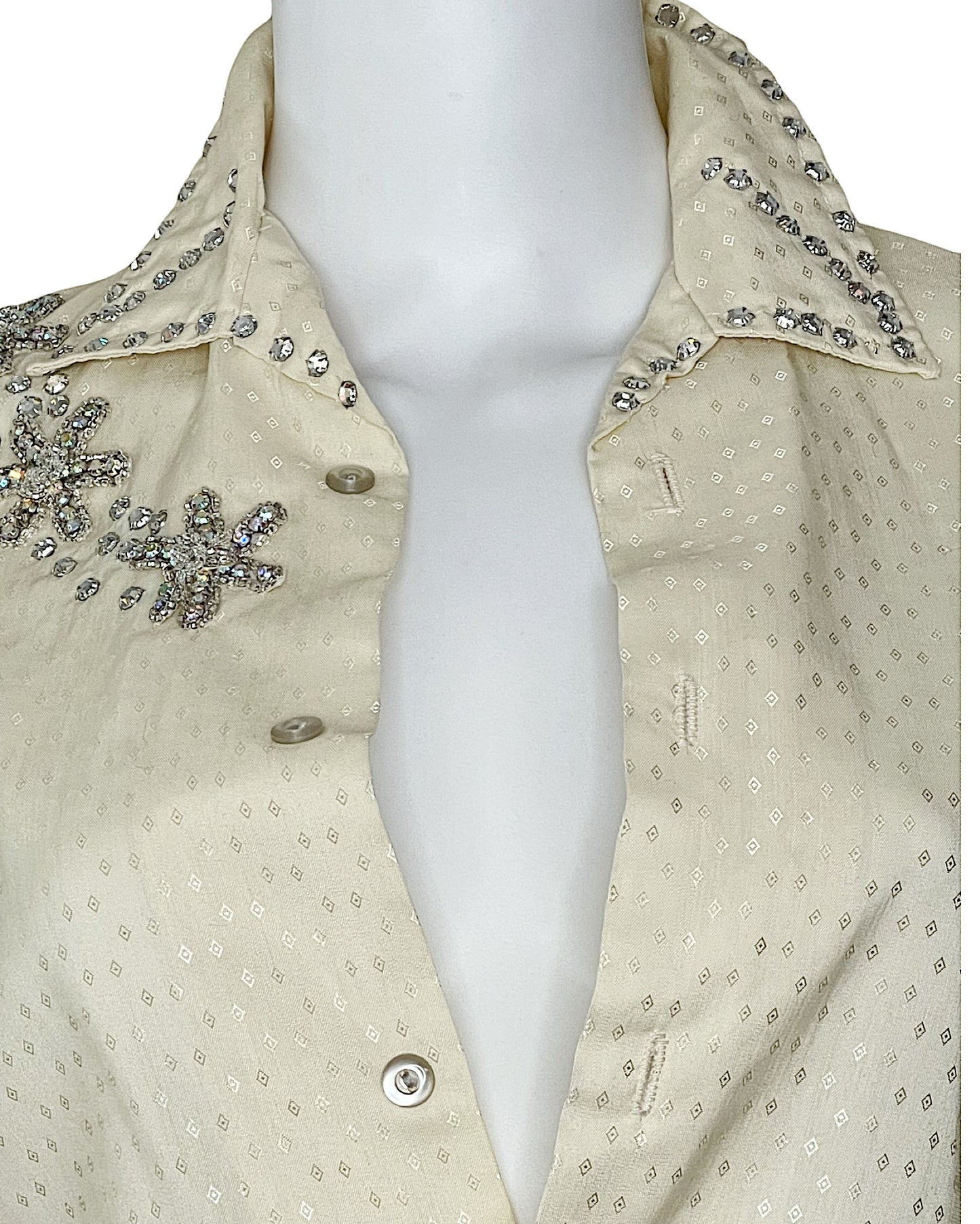 Vintage Stuart Mann of California Top w/Embellishments c. 1970’s