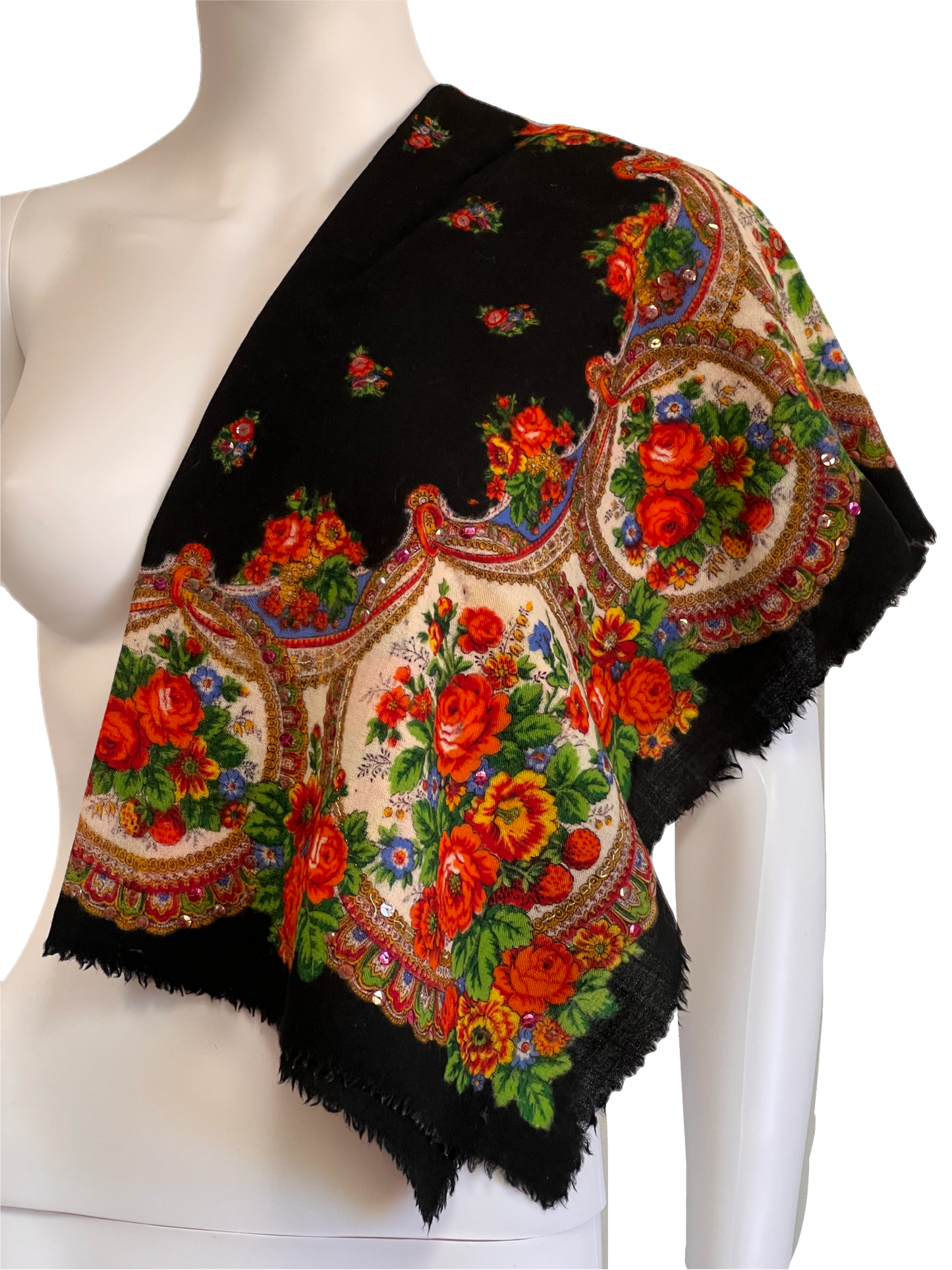 100% Pure Wool Swiss Scarf