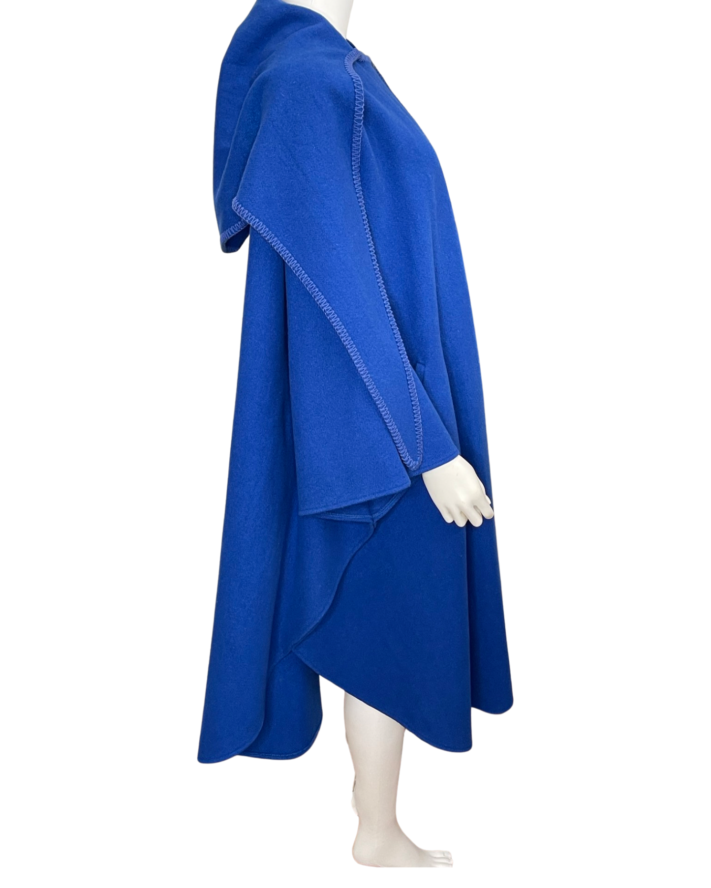 Vintage Dani Colby Wool Blend Cape Coat