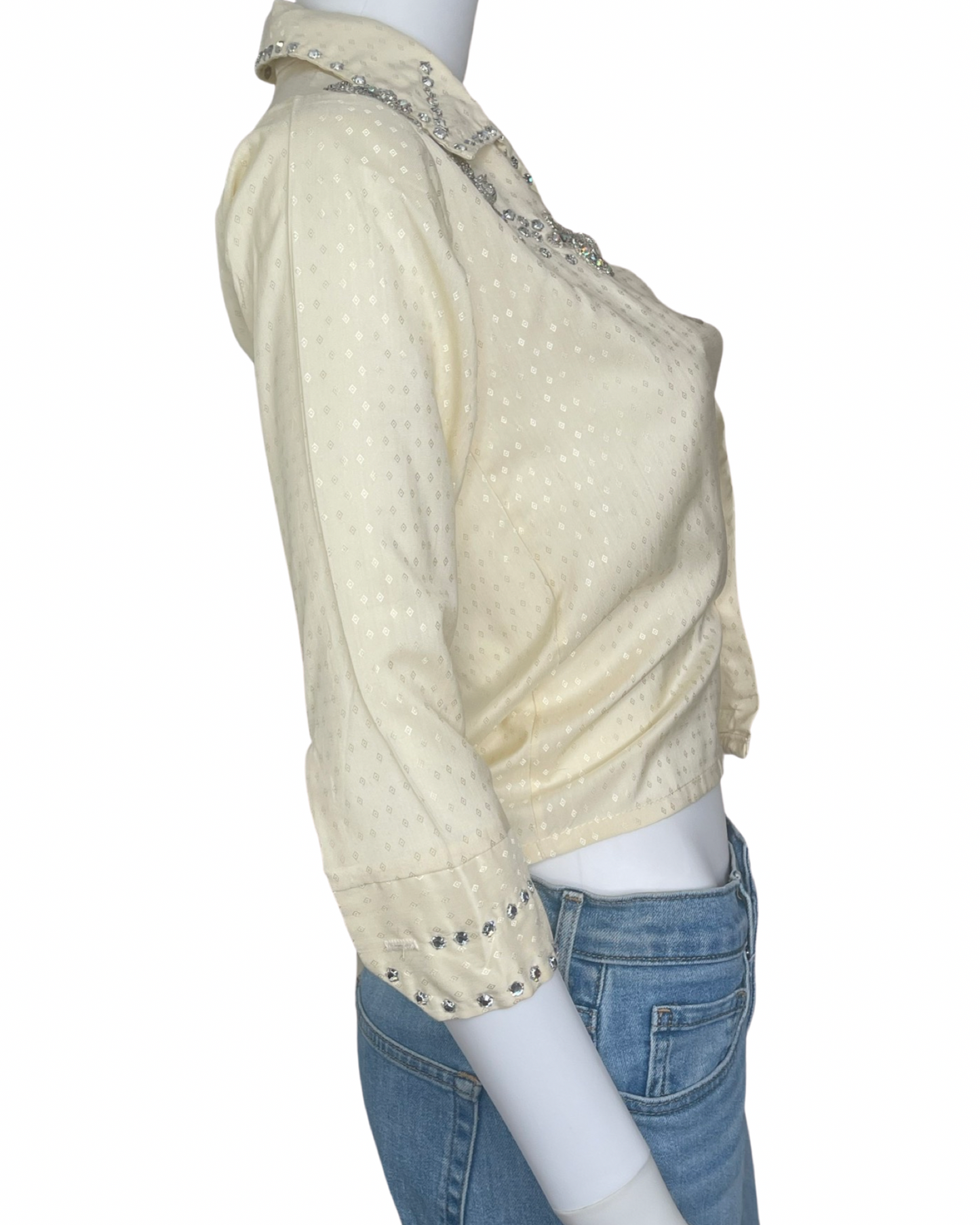 Vintage Stuart Mann of California Top w/Embellishments c. 1970’s