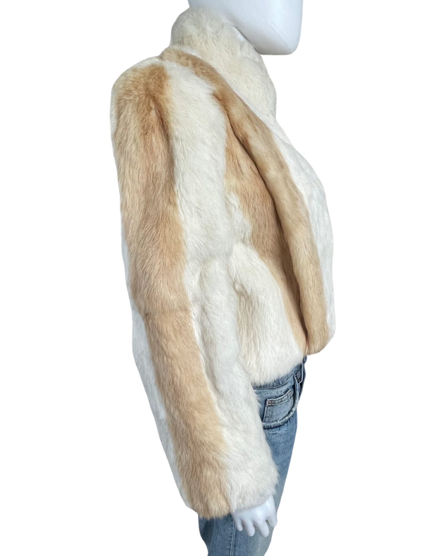 Vintage Rabbit Fur Coat