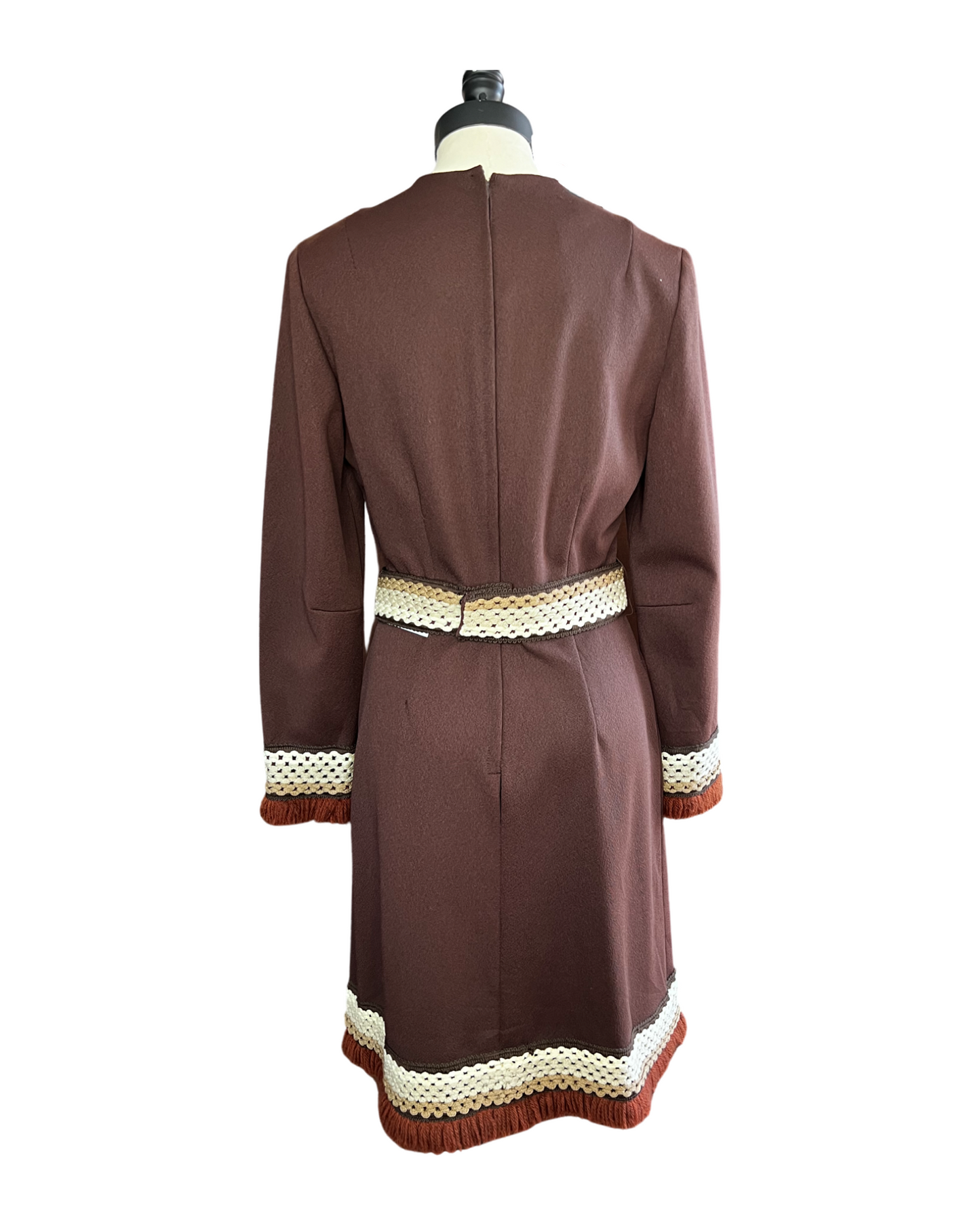 Fred Rothschild Vintage Brown Dress