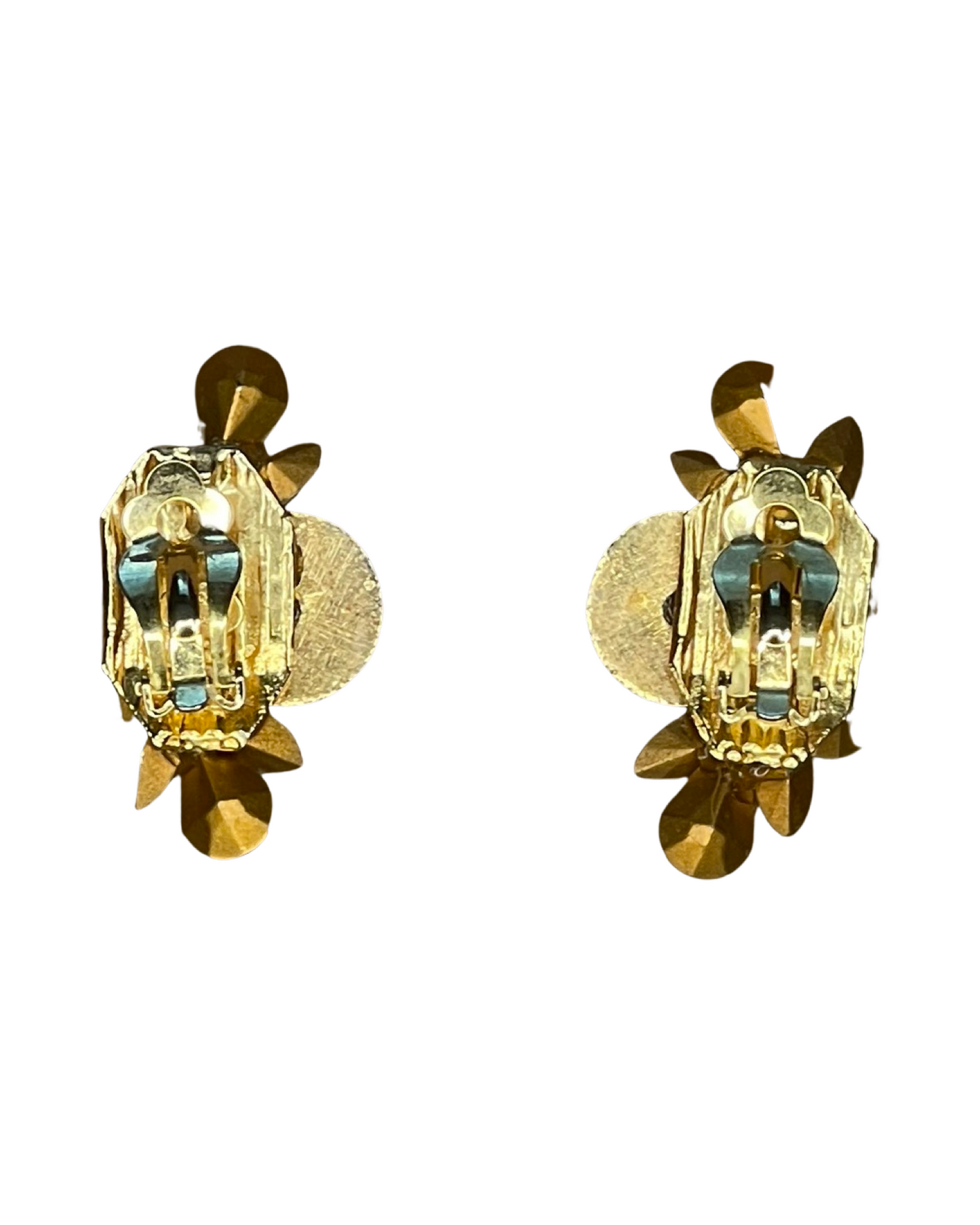 Glam Vintage Rhinestone Earrings