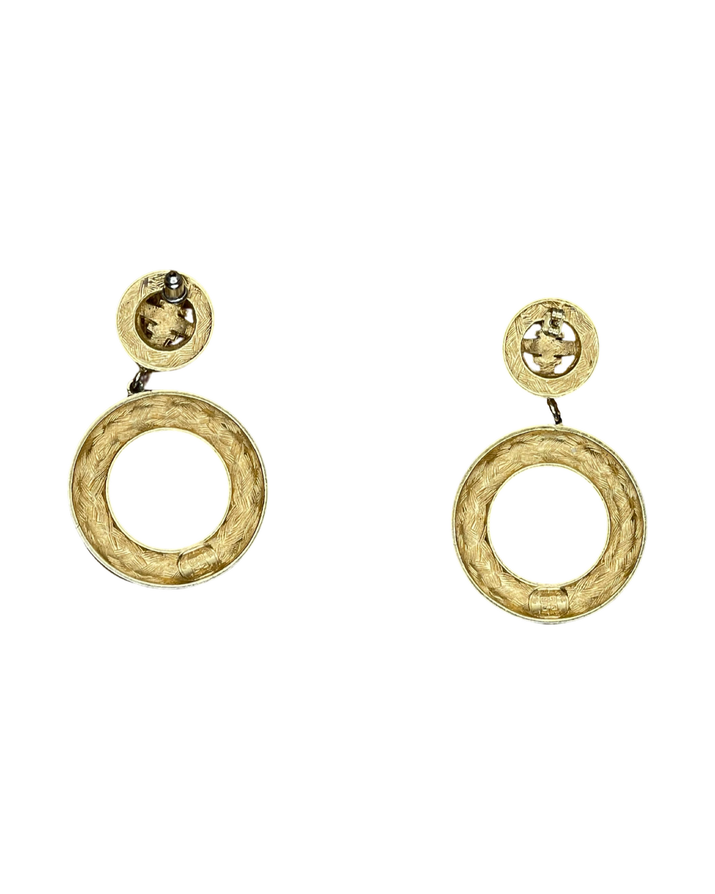 Vintage GIVENCHY Gold Earrings