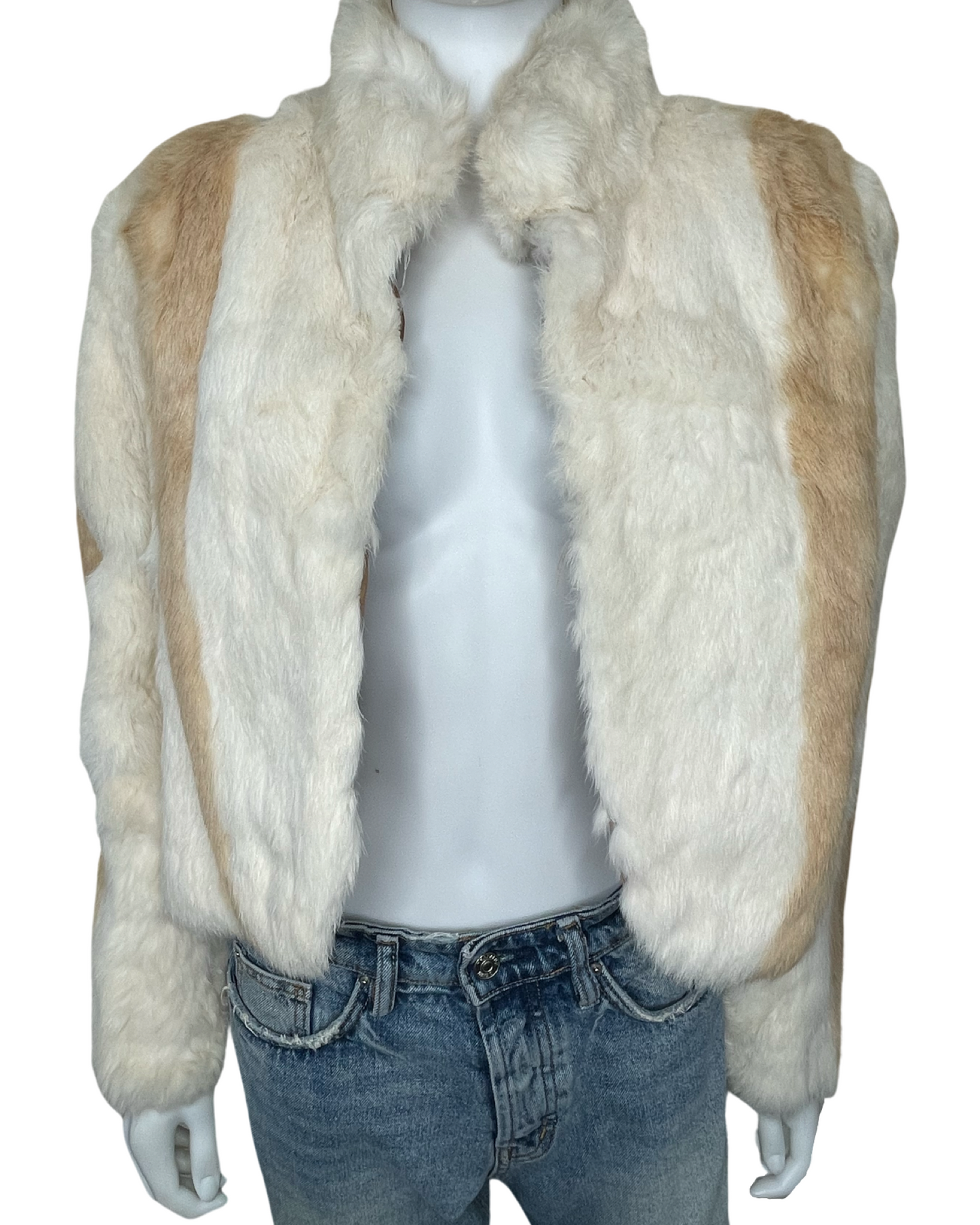 Vintage Rabbit Fur Coat