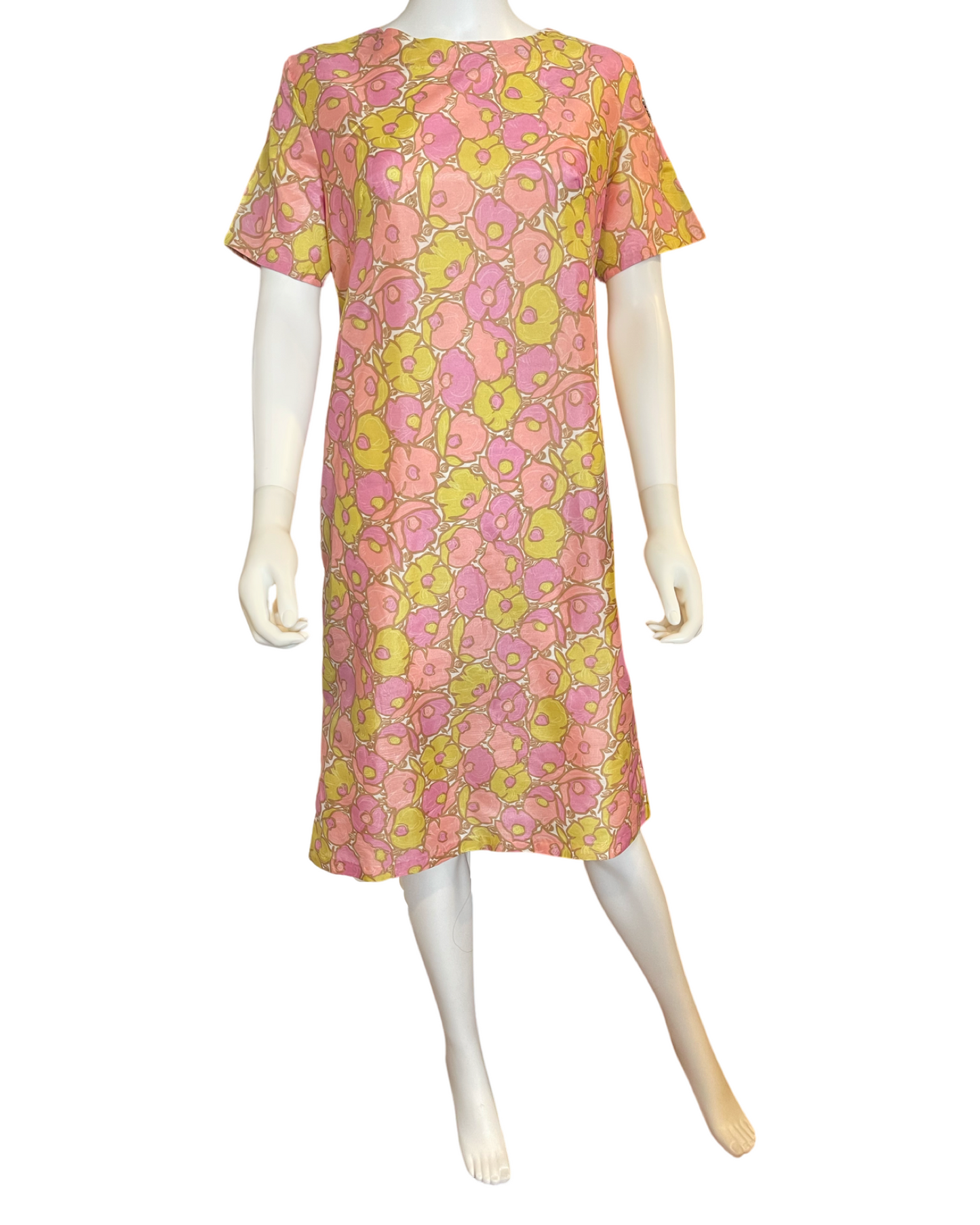Vintage 60’s Floral Shift Dress