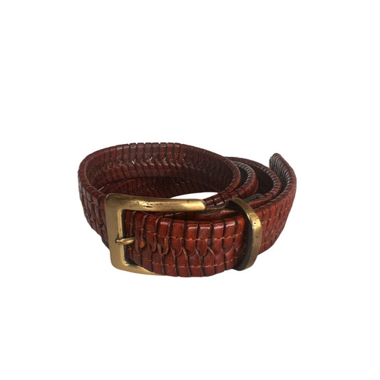 Vintage Braided Belt Made in Spain