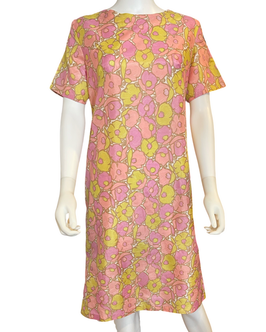 Vintage 60’s Floral Shift Dress