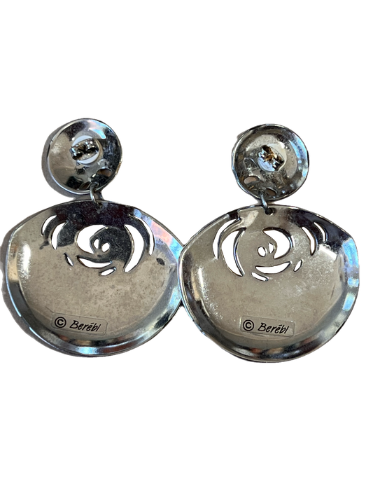 Berébi Blue and Silver Earrings