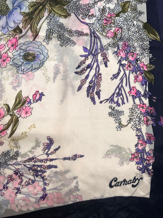Vintage Carnaby a hand Rolled Scarf