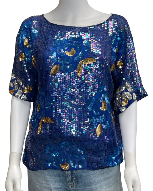 Vintage Sequin Top