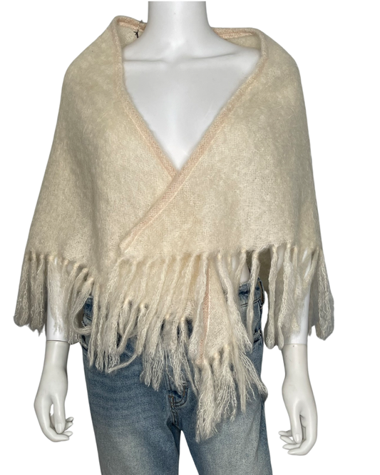 Vintage Mohair Scottish Poncho