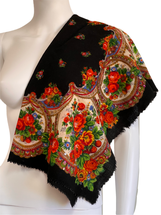 100% Pure Wool Swiss Scarf