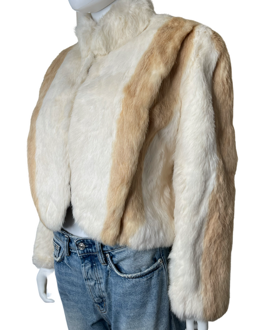 Vintage Rabbit Fur Coat