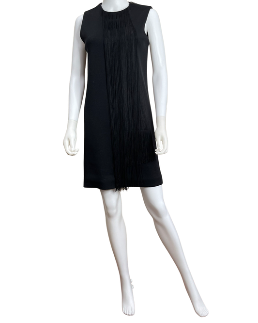 Lanvin Wool Dress With Fringe
