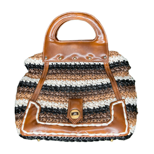 Vintage Roger Van S. Raffia Bag